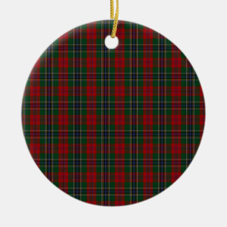 MacLean/Tartan för McLean klanfamilj Julgransprydnad Keramik