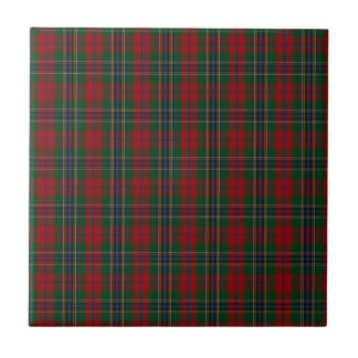 MacLean/Tartan för McLean klanfamilj Kakelplatta