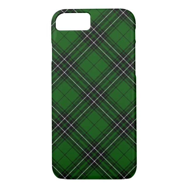 MacLean Tartan Grönt och Black Play Case-Mate iPhone Skal (Baksida)