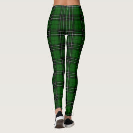MacLean Tartan Grönt och Black Play Leggings