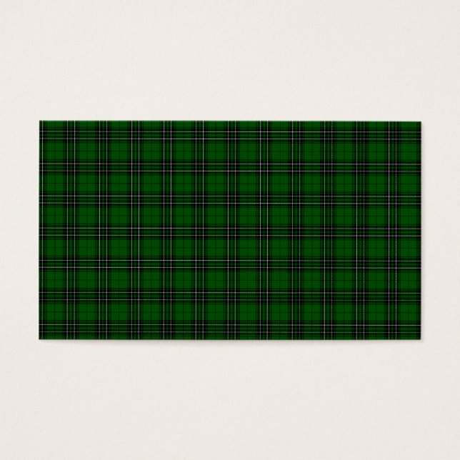 MacLean Tartan Visitkort (Framsidan)