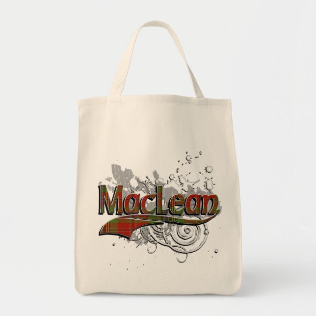 MacLean TartanGrunge Tygkasse (Framsidan)