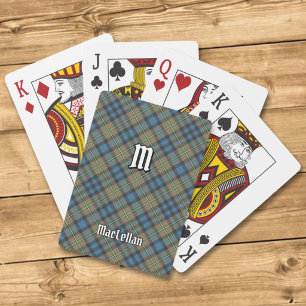 MacLellan Clan Uråldriga Tartan Casinokort