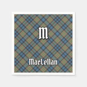 MacLellan-klanens antika tartan Pappersservett
