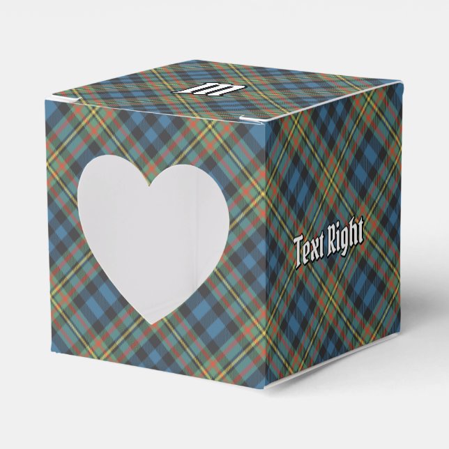 MacLellan-klanens antika tartan Presentaskar (Framsidan Sidan)