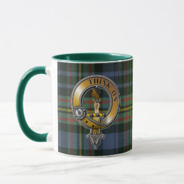 MacLellan Tartan & Badge Mugg