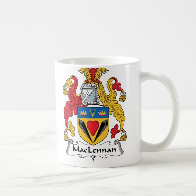 MacLennan familjvapensköld Kaffemugg (Höger)