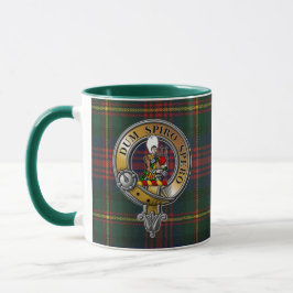 MacLennan Tartan & Badge Mugg