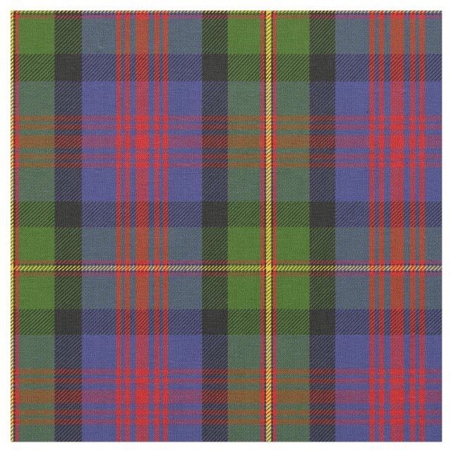 MacLennan Tartantryck Tyg (Närbild)