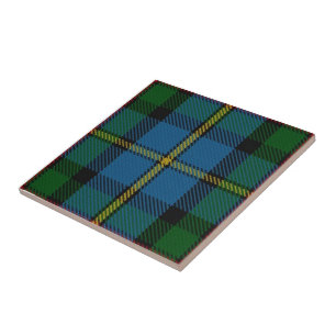 MacLeod Clan Tartan Kakelplatta