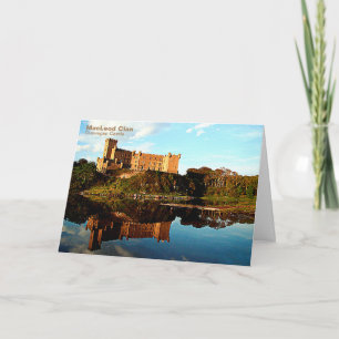 MacLeod Dunvegan Returadress Note Card Anteckningskort