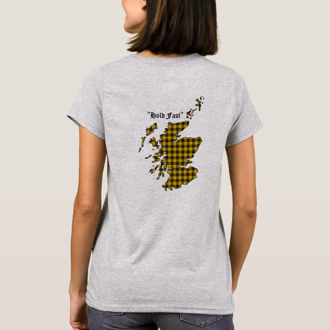 MacLeod Klan Kvinnor Tee Shirt (Baksida)
