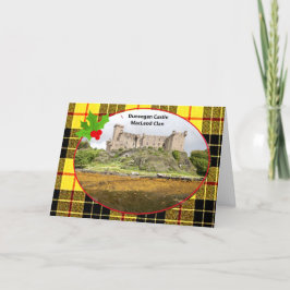 MacLeod-klanens Dunvegan Castle & Tartan julkort Helgkort