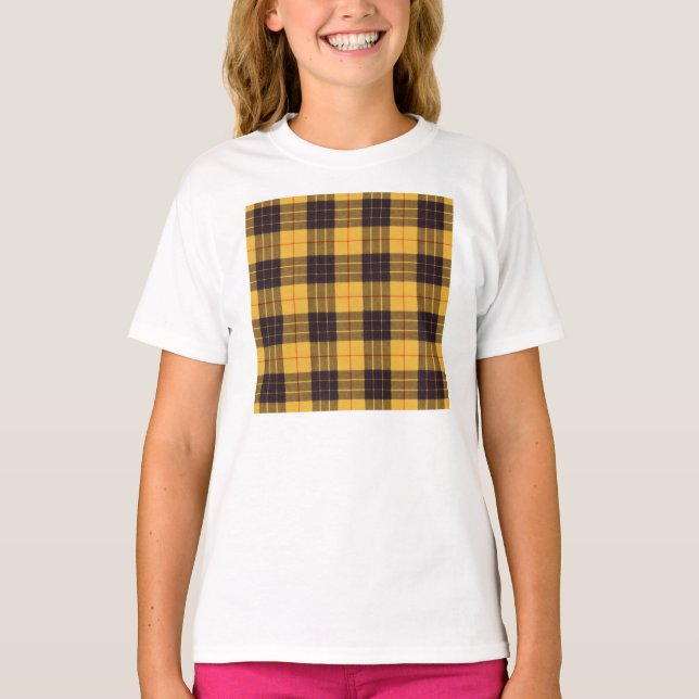 Macleod of Lewis & Ramsay Play Scottish tartan T Shirt (Framsida)