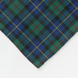 MacLeod of Skye Blue och Grönt Tartan Fleecefilt