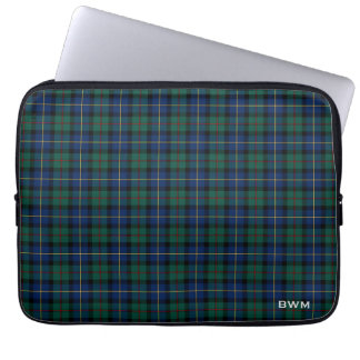 MacLeod of Skye Tartan Scottish Play Monogram Laptop Fodral