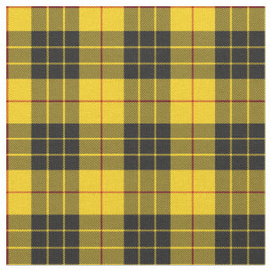 MacLeod Scottish Klan Tartan Plaid Mönster Tyg