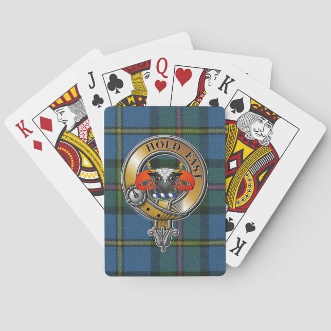 MacLeod Tartan & Badge Casinokort (Baksidan)