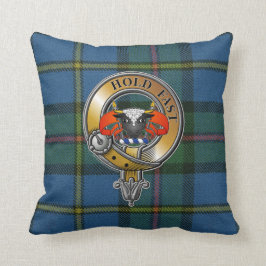 MacLeod Tartan & Badge Kudde