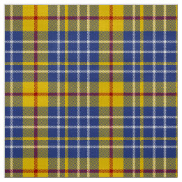 MacLeod Tartan Blue Grönt och Black Play Fabric Tyg