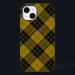 MacLeod tartan gul svart rutig<br><div class="desc">MacLeod klan tartan gul svart rutig</div>