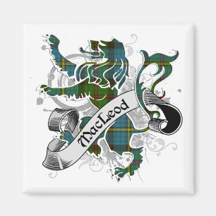MacLeod Tartan Lejonare Magnet