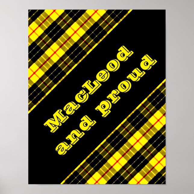 MacLeod Tartan Lewis Poster (Framsidan)