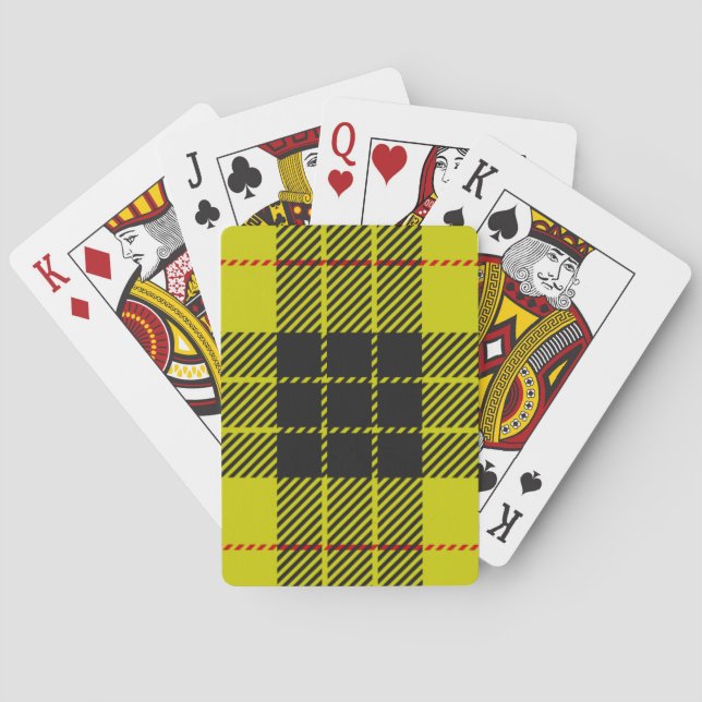 MacLeod tartan mönster Casinokort (Baksidan)