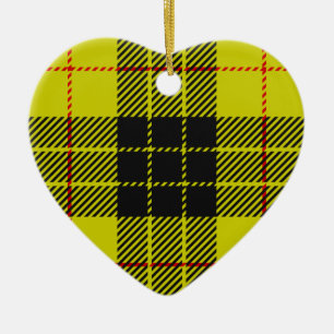 MacLeod tartan mönster Julgransprydnad Keramik