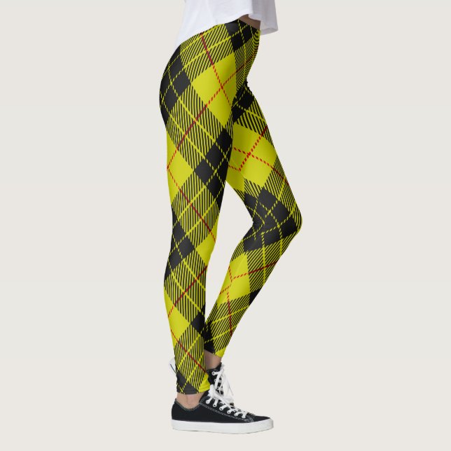 MacLeod tartan mönster Leggings (Höger)