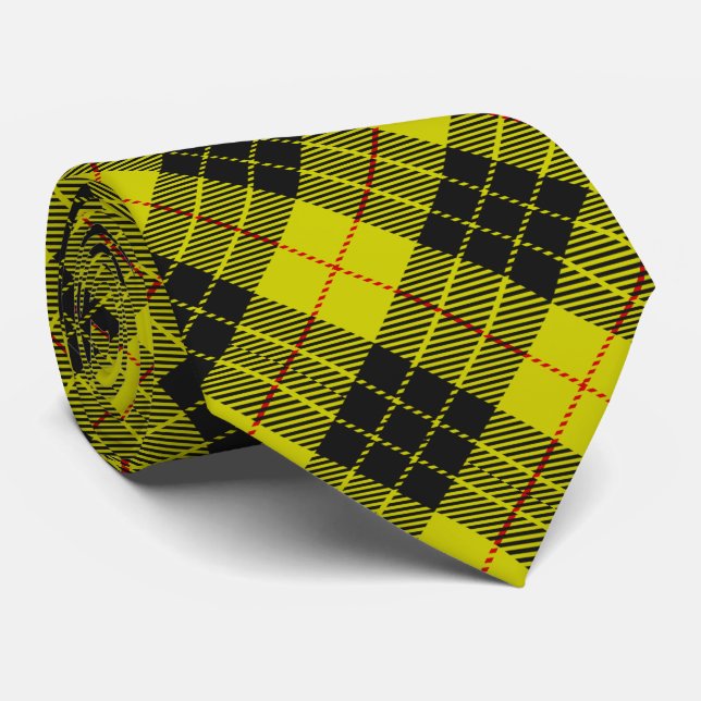MacLeod tartan mönster Slips (Rullad)