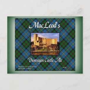 MacLeods Dunvegan Castle Ale Vykort