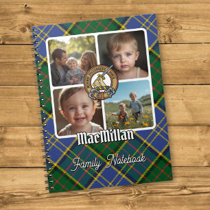 MacMillan Familjefotokollage Anteckningsbok