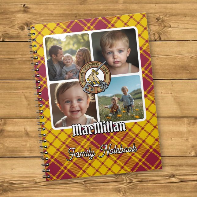 MacMillan Familjefotokollage Anteckningsbok (Skapare uppladdad)