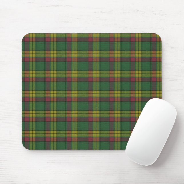 MacMillan Old Ancient Original Skotsk Tartan Musmatta (Med mus)