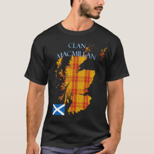 MacMillan Scottish Klan Tartan Scotland T Shirt