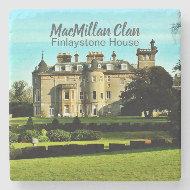 MacMillan Scottish Klans Finlaystone House Stenunderlägg (Framsidan)