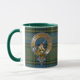 MacMillan Tartan & Badge Mugg