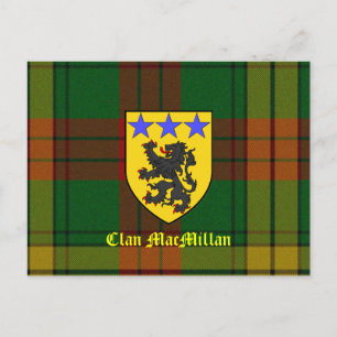 MacMillan Tartan Jackar av Arm Vykort