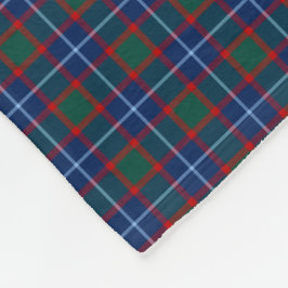 MacNab Klan BrightStor, Grönt och Red Tartan Fleecefilt