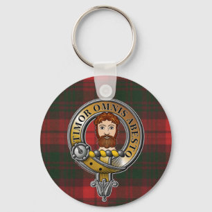 MacNab Tartan & Badge Nyckelring