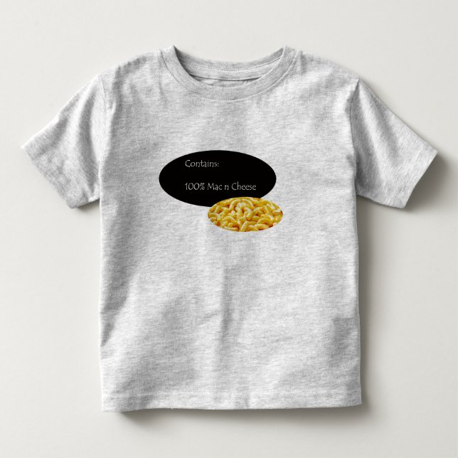 macncheese t-shirt (Framsida)