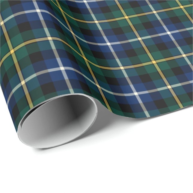 MacNeil av Barra Klan Tartan Presentpapper (Rullad Hörn)