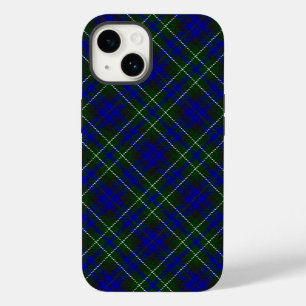 Macneil av Colonsay tartan blue grönt plaid