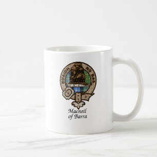 Macneil av den Barra klanvapenskölden Kaffemugg