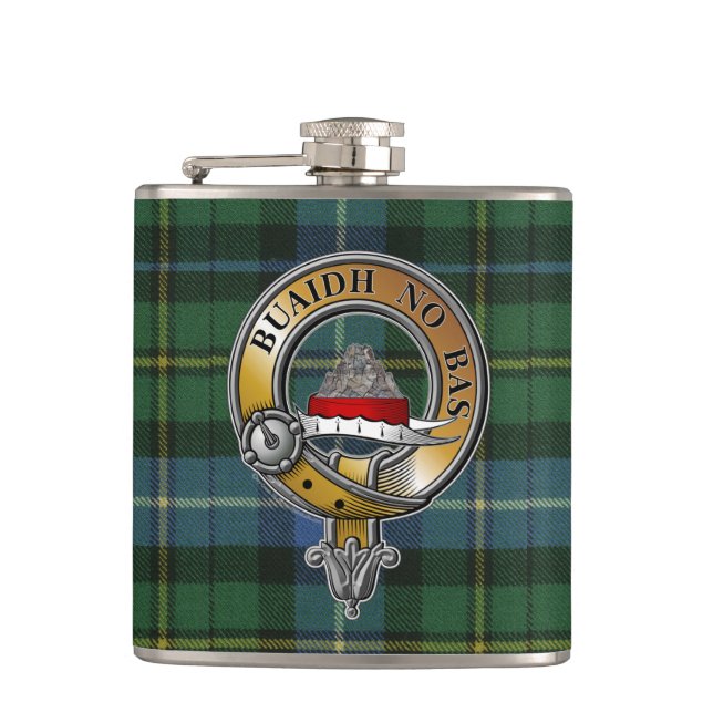 MacNeil-Barra Tartan & Badge Fickplunta (Framsidan)