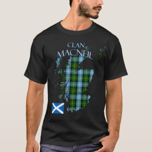 MacNeil Scottish Klan Tartan Scotland T Shirt