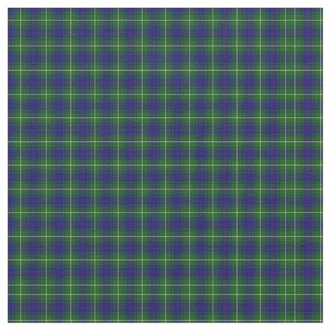 MacNeil Tartan Tyg (Närbild)