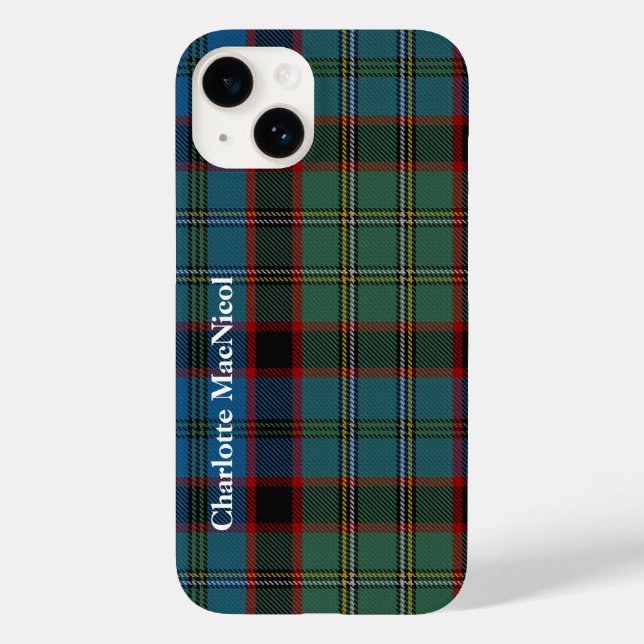 MacNicol Tartan Play Fodral-Mate iphone case (Baksida)