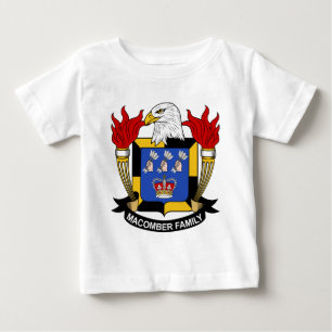 Macomber familjvapensköld t shirt